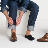 Invisible Merino Socks / Schwarz
