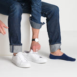 Invisible Merino Socks / Blau