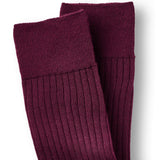 Merino Wollsocken / Bordeaux