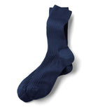 Merino Wollsocken / Blau