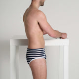 Slip Augustine / Navy-Streifen