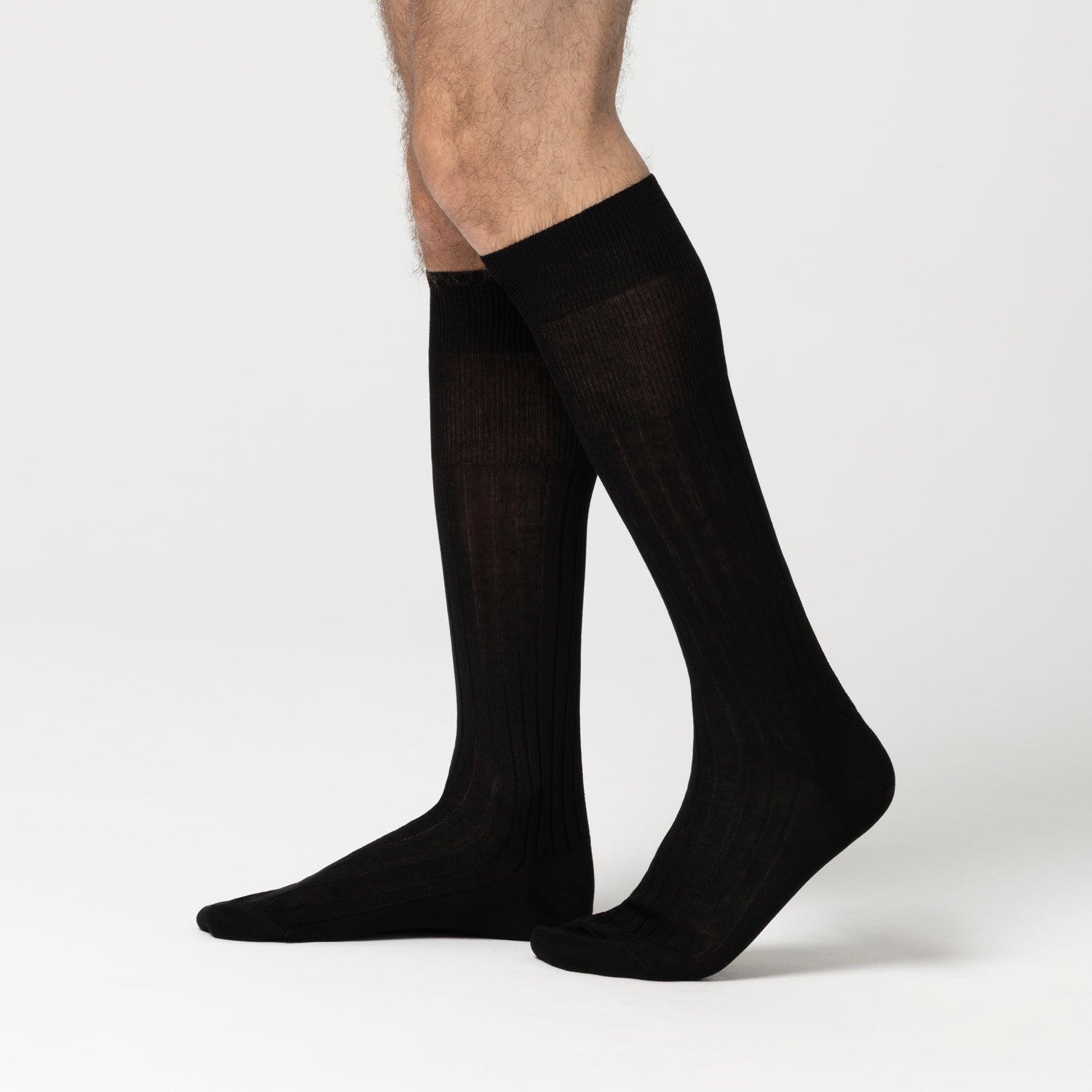 Knee High Socks for men in black | BLACKSOCKS Knee High Socks for men in black | BLACKSOCKS