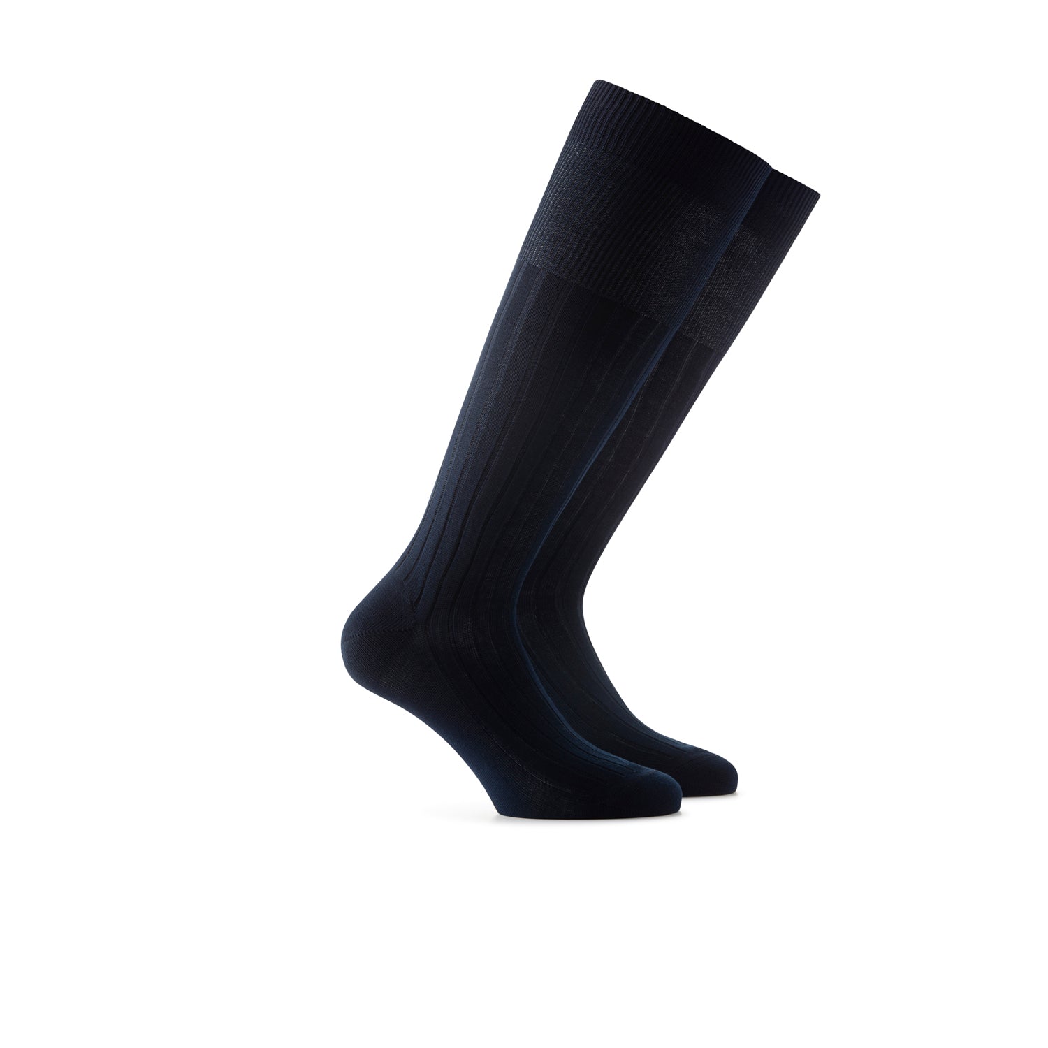 Knee High Socks for men in Navy
