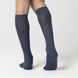 Kniestrümpfe / Taubenblau