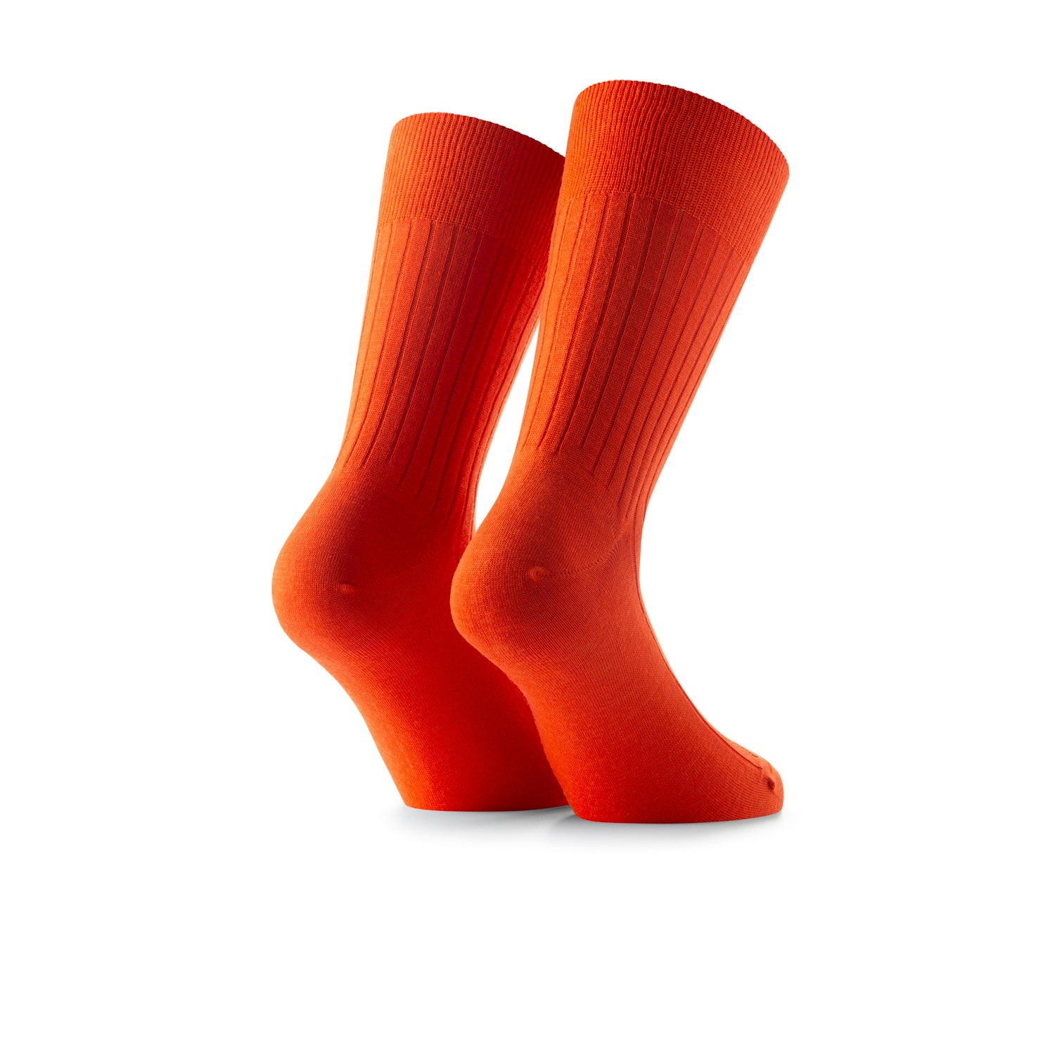 orange dress socks mens Burnt Polka Dot These bold socks are a crew height that are suited for business Over the Calf Ribbed Wool