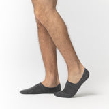 Invisible Merino Socks / Grau Melange