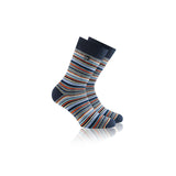 Fashion - Navy / Colored striped